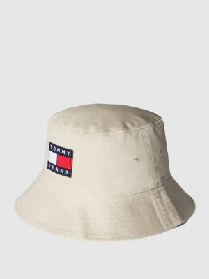 Czapka typu bucket hat z naszywką z logo Tommy Jeans