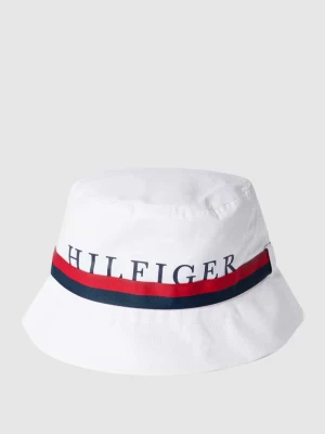 Czapka typu bucket hat z paskami z logo Tommy Hilfiger