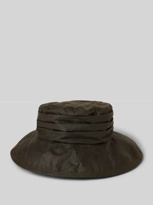 Czapka typu bucket hat z woskowanej bawełny Barbour