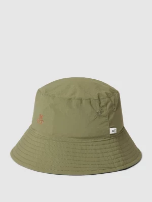 Czapka typu bucket hat z wyhaftowanym logo model ‘woven’ Marc O'Polo