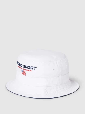 Czapka typu bucket hat z wyhaftowanym logo Polo Sport