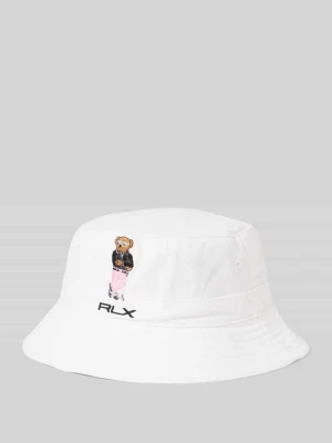 Czapka typu bucket hat z wyhaftowanym motywem Polo Ralph Lauren