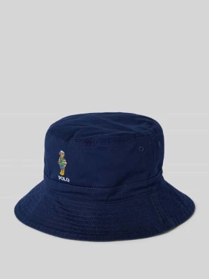 Czapka typu bucket hat z wyhaftowanym motywem Polo Ralph Lauren Kids