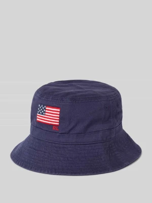 Czapka typu bucket hat z wyhaftowanym motywem z logo Polo Ralph Lauren Teens