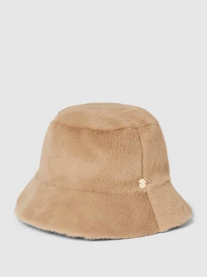 Czapka typu bucket hat ze sztucznym futrem Marc Cain
