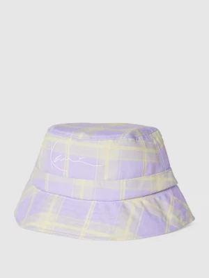 Czapka typu bucket hat ze wzorem w szkocką kratę Karl Kani