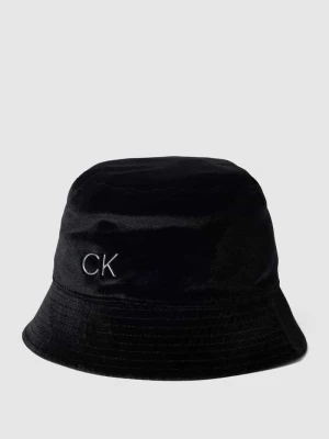 Czapka typu bucket z funkcją dwustronną model ‘VELVET’ CK Calvin Klein