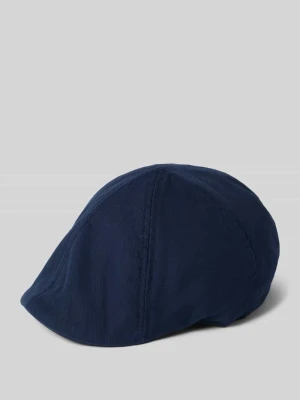 Czapka typu flat cap w stylu denimu Müller Headwear Granatowy