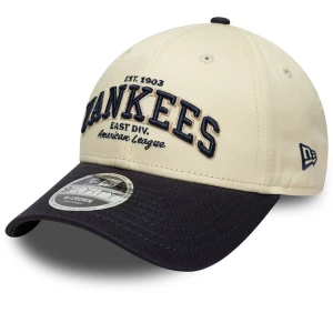 Czapka męska New Era 9FORTY New York Yankees MLB Wordmark 60771808 - beżowa
