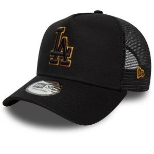Czapka unisex New Era LA Dodgers MLB Outline 9FORTY Trucker 60771720 - czarna
