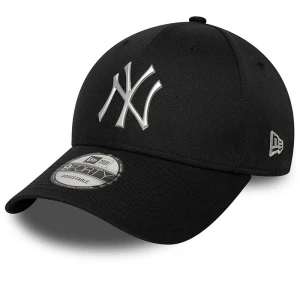 Czapka unisex New Era New York Yankees MLB Metallic 9FORTY 60771846 - czarna