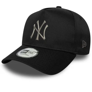 Czapka unisex New Era New York Yankees MLB Metallic 9FORTY E-Frame 60771870 - czarna