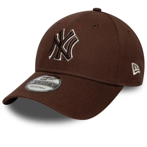 Czapka unisex New Era New York Yankees MLB Team Outline 9FORTY 60771714 - brązowa