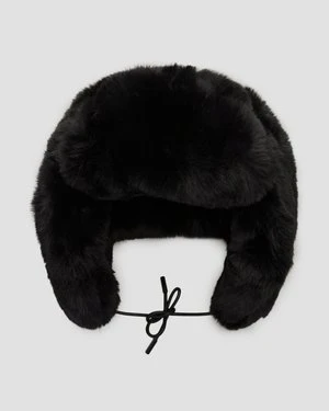 Czapka Uszanka Damska Goldbergh Cher Czarna