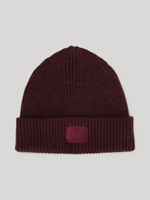 Czapka w kolorze bordowym Joop