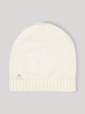 Czapka w kolorze kremowym Joop