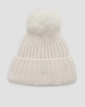 Czapka Wełniana Damska Goldbergh Una Kremowa