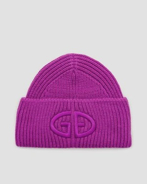 Czapka Wełniana Damska Goldbergh Valerie Fioletowa