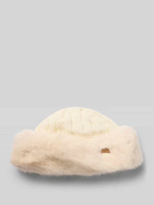 Czapka wełniana z obszyciem ze sztucznego futra Barts