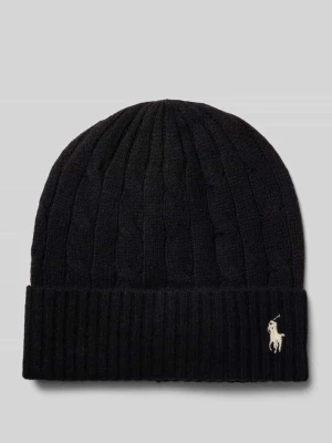 Zdjęcie produktu Czapka z mieszanki wełny i kaszmiru Polo Ralph Lauren