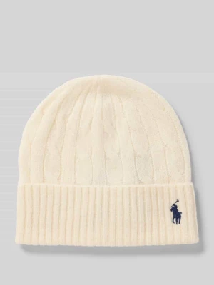 Czapka z mieszanki wełny i kaszmiru Polo Ralph Lauren