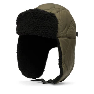 Czapka Woolrich Quilted Trapper Hat CFWOAC0295MRUT2635 Khaki