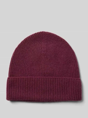 Czapka z czystego kaszmiru z imitacji dzianiny Christian Berg Woman