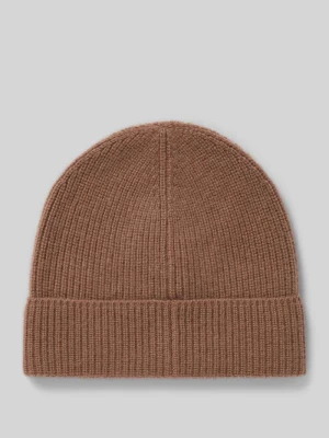Czapka z czystego kaszmiru z imitacji dzianiny Christian Berg Woman
