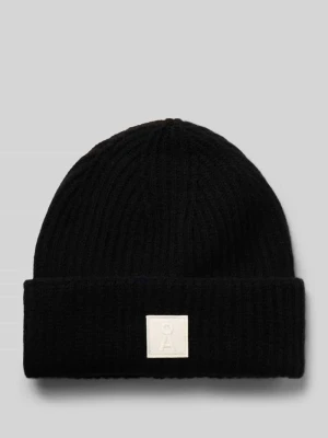Czapka z czystej wełny model 'ICONIC Å WOOL' ARMEDANGELS Czarny