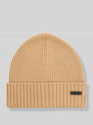 Czapka z czystej żywej wełny Boss