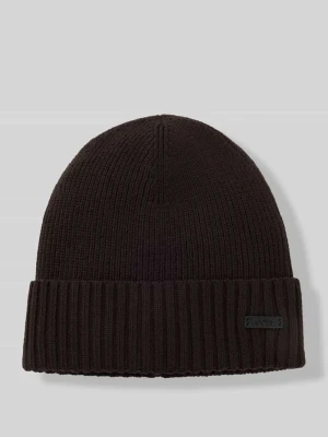 Czapka z czystej żywej wełny Boss