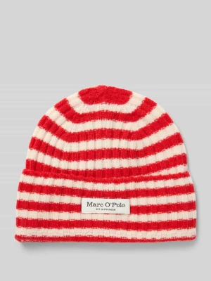 Czapka z czystej żywej wełny Marc O'Polo