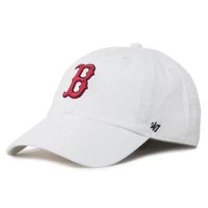 Czapka z daszkiem 47 Brand Mlb Boston Red Sox B-RGW02GWS-WH Biały