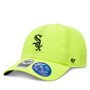 Czapka z daszkiem 47 Brand MLB Chicago White Sox brrr ’47 CLEAN UP B-BRRRC06BBU Żółty
