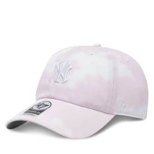Czapka z daszkiem 47 Brand MLB LA Dodgers In The Clouds ’47 Clean Up B-ITCCU17PTS Różowy