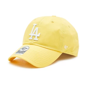 Czapka z daszkiem 47 Brand MLB Los Angeles Dodgers '47 CLEAN UP B-RGW12GWSNL-MZB Żółty