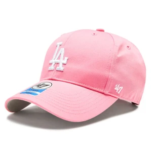 Czapka z daszkiem 47 Brand MLB Los Angeles Dodgers Raised Basic '47 MVP B-RAC12CTP-RSA Różowy