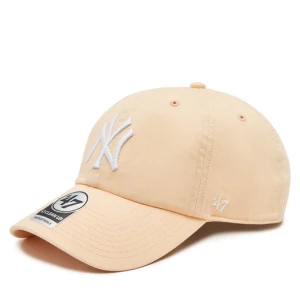 Czapka z daszkiem 47 Brand Mlb New York Yankees '47 Clean Up W/ No Loop Label B-NLRGW17GWS-AF Pomarańczowy