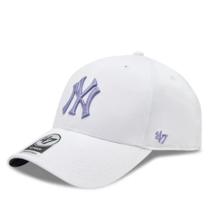 Czapka z daszkiem 47 Brand Mlb New York Yankees Enamel Twist Under '47 Mvp B-ENLSP17CTP-WH White