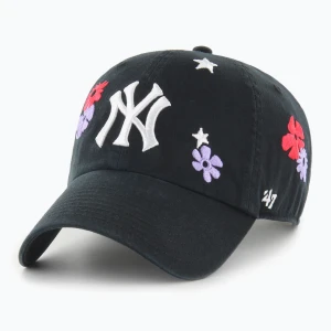 Czapka z daszkiem 47 Brand MLB New York Yankees Flora CLEAN UP black