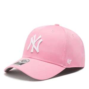 Czapka z daszkiem 47 Brand MLB New York Yankees Raised Basic '47 B-RAC17CTP-RSA Różowy