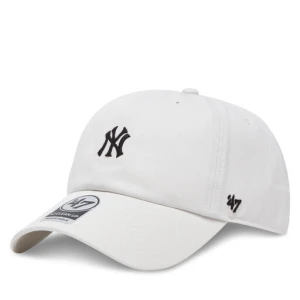 Czapka z daszkiem 47 Brand MLB New York YankeesFoundation ’47 CLEAN UP B-FNDTN17GWS Biały
