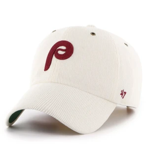 Czapka z daszkiem 47 Brand MLB Philadelphia Phillies B-TCDCU19IWS Écru