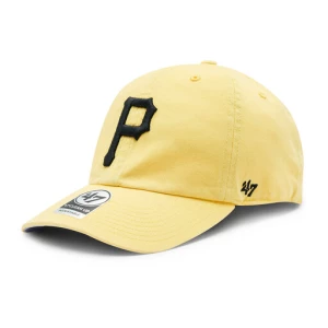 Czapka z daszkiem 47 Brand MLB Pittsburgh Pirates Double Under '47 CLEAN UP BAS-DBLUN920GWS-MZ06 Maize
