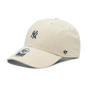 Zdjęcie produktu Czapka z daszkiem 47 Brand New York Yankees MLB Base Runner Clean Up B-BSRNR17GWS-NT Beżowy