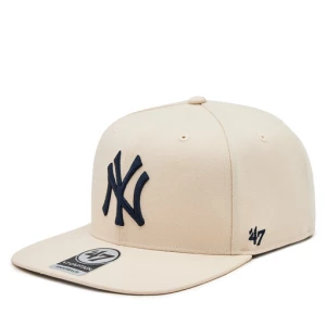 Czapka z daszkiem 47 Brand New York Yankees No Shot '47 CAPTAIN NSHOT17WBP Natural