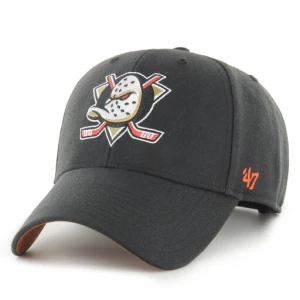 Czapka z daszkiem 47 Brand NHL Anaheim Ducks Ballpark Snap 47 MVP H-BLPMS25WBP Czarny