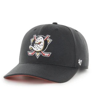 Czapka z daszkiem 47 Brand NHL Anaheim Ducks H-CLZOE25WBP Czarny