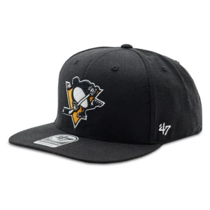 Czapka z daszkiem 47 Brand NHL Pittsburgh Penguins No Shot '47 CAPTAIN H-NSHOT15WBP-BK Black