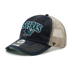 Czapka z daszkiem 47 Brand Nhl San Jose Sharks Trucker H-TSCLA22LAP-VB Czarny